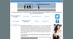 Desktop Screenshot of freebustravel.co.uk