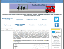 Tablet Screenshot of freebustravel.co.uk
